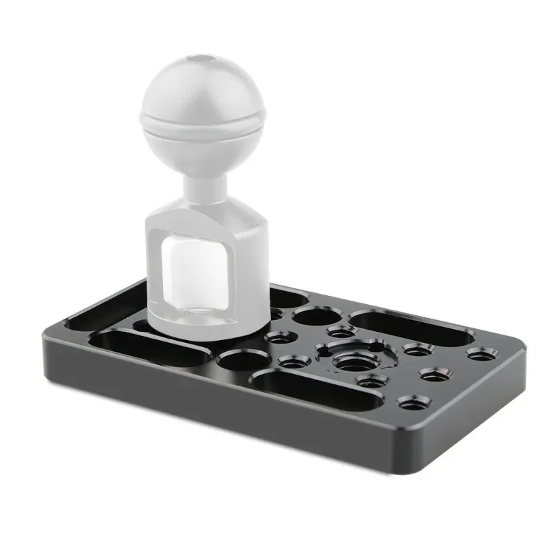 Camera Cage Baseplate - Montageplatte/Schaltplatte für Kamerakäfig-Rig/Railblocks/Schwalbenschwanzstangen/Mikrostangen