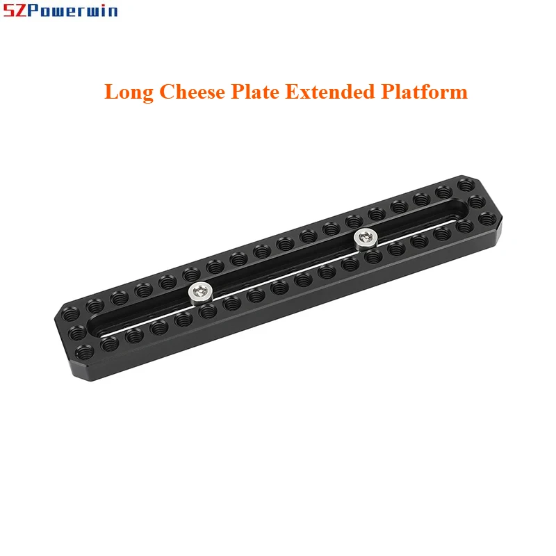 Camera Cage Baseplate - Lange Käseplatte, verlängerte Plattform, 6,5 Zoll,