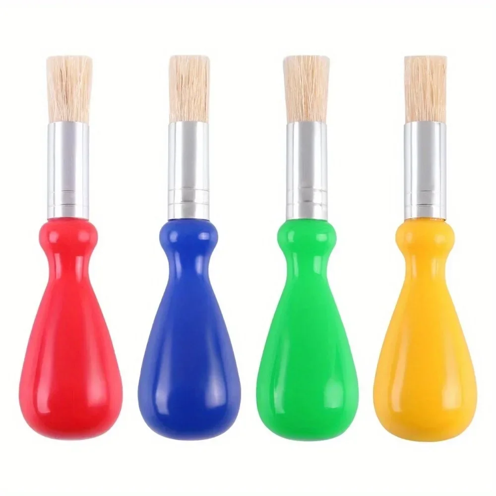 Photography Techniques - 4-teiliges Pinsel-Malpinsel-Set aus Kunststoff für ergonomische,
