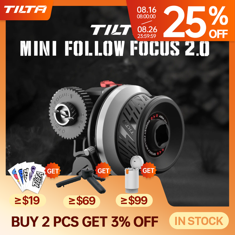 Sony Camera Zv-E10 - TILTA FF-T07 Mini Pocket Follow Focus