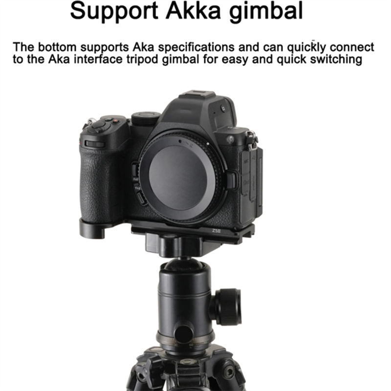 Camera Cage Baseplate - A73E-Stativ Grundplatte Für Nikon Z5II Kamera