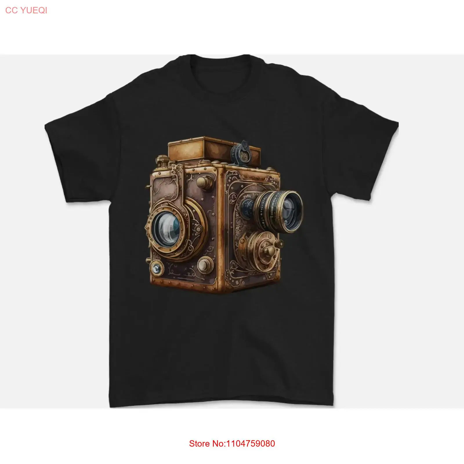 Photography Of A Man - Steampunk Kamera Fotografie Fotograf Herren T-Shirt