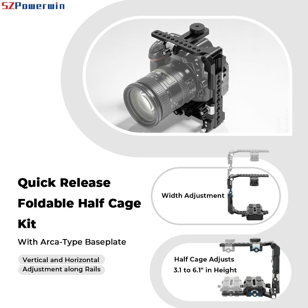Schnellverschluss-Klappkamerah – Camera Cage Baseplate Bewertung und Preis
