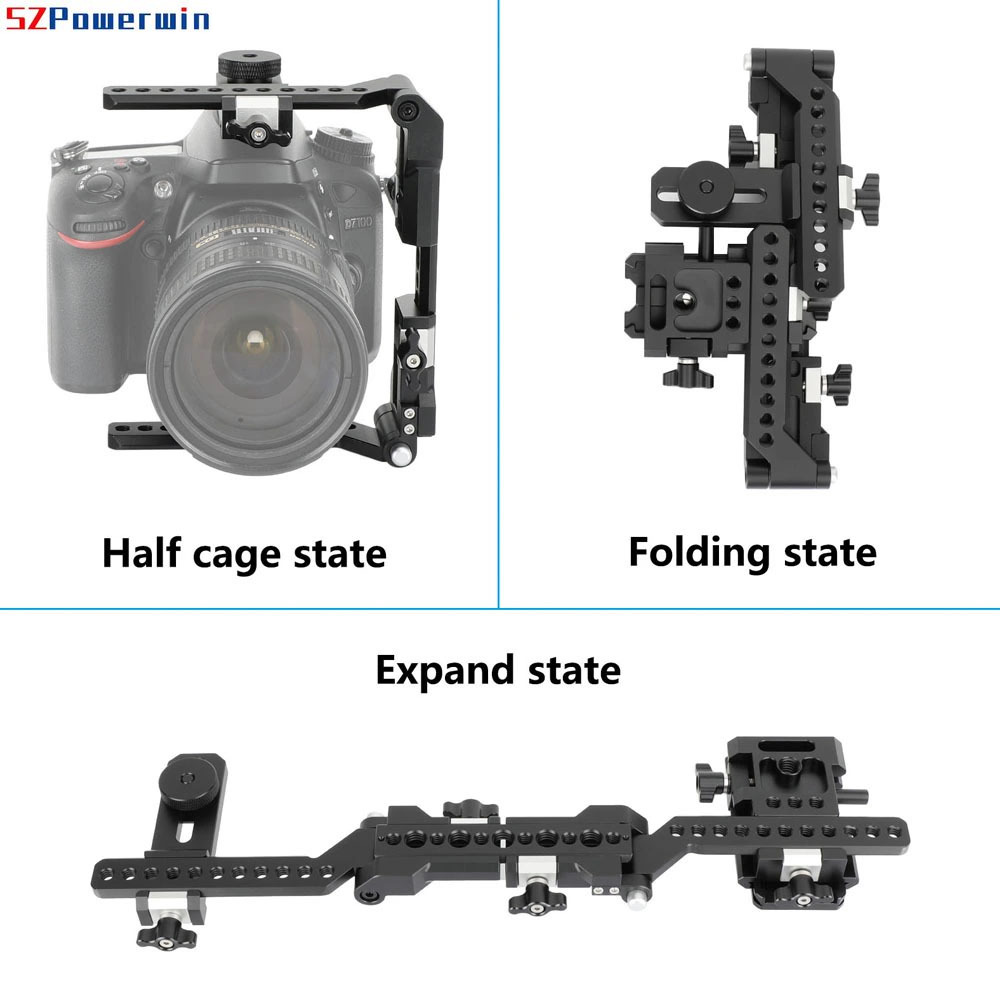 Schnellverschluss-Klappkamerah – Camera Cage Baseplate Bewertung und Preis