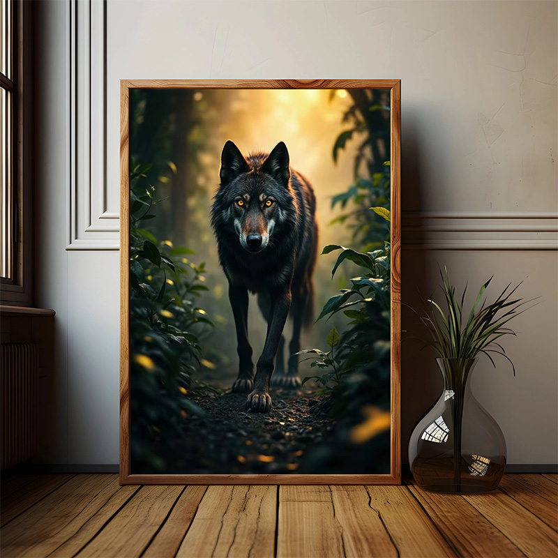 Wald-Wildtier-Wolf, wildes Bie – Photography Nature Bewertung und Preis