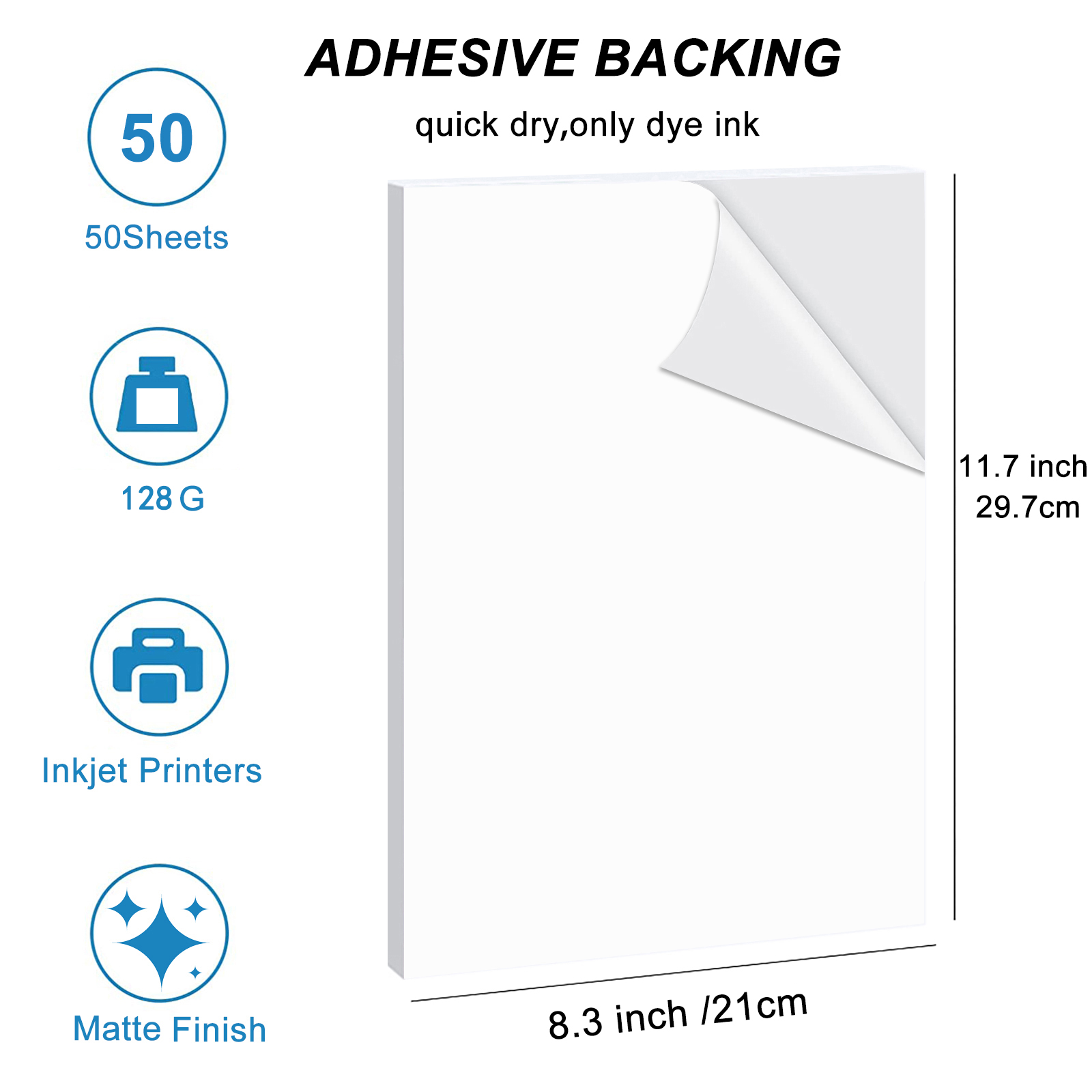 A4 128 g/m2, 50 Blatt selbstkl – Photography Paper Bewertung und Preis