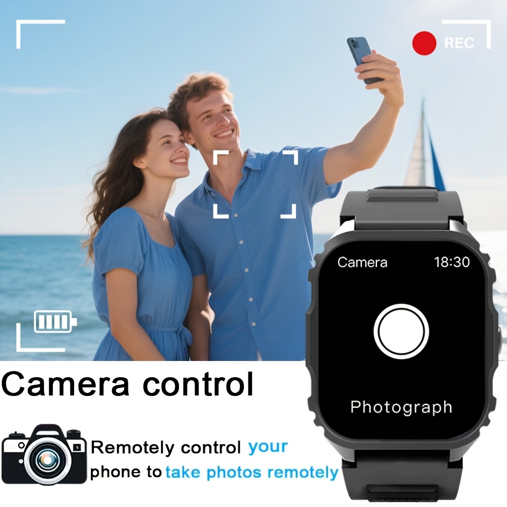 Smartwatch, 1,84-Zoll großer q – Photography Of A Man Bewertung und Preis