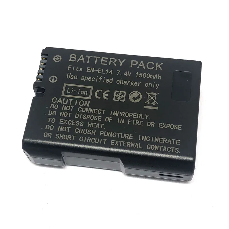 EN-EL14 EN EL14 ENEL14 Batteri – Nikon Camera D3500 Bewertung und Preis