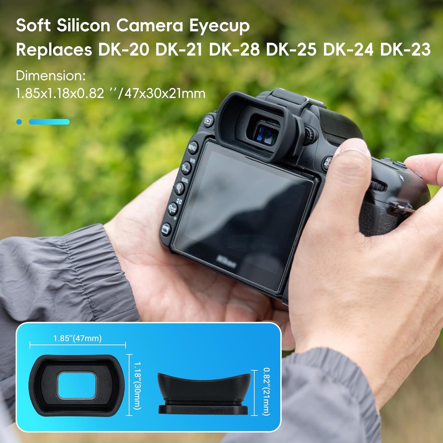 Kamera Augen muschel Okular Su – Nikon Camera D3500 Bewertung und Preis