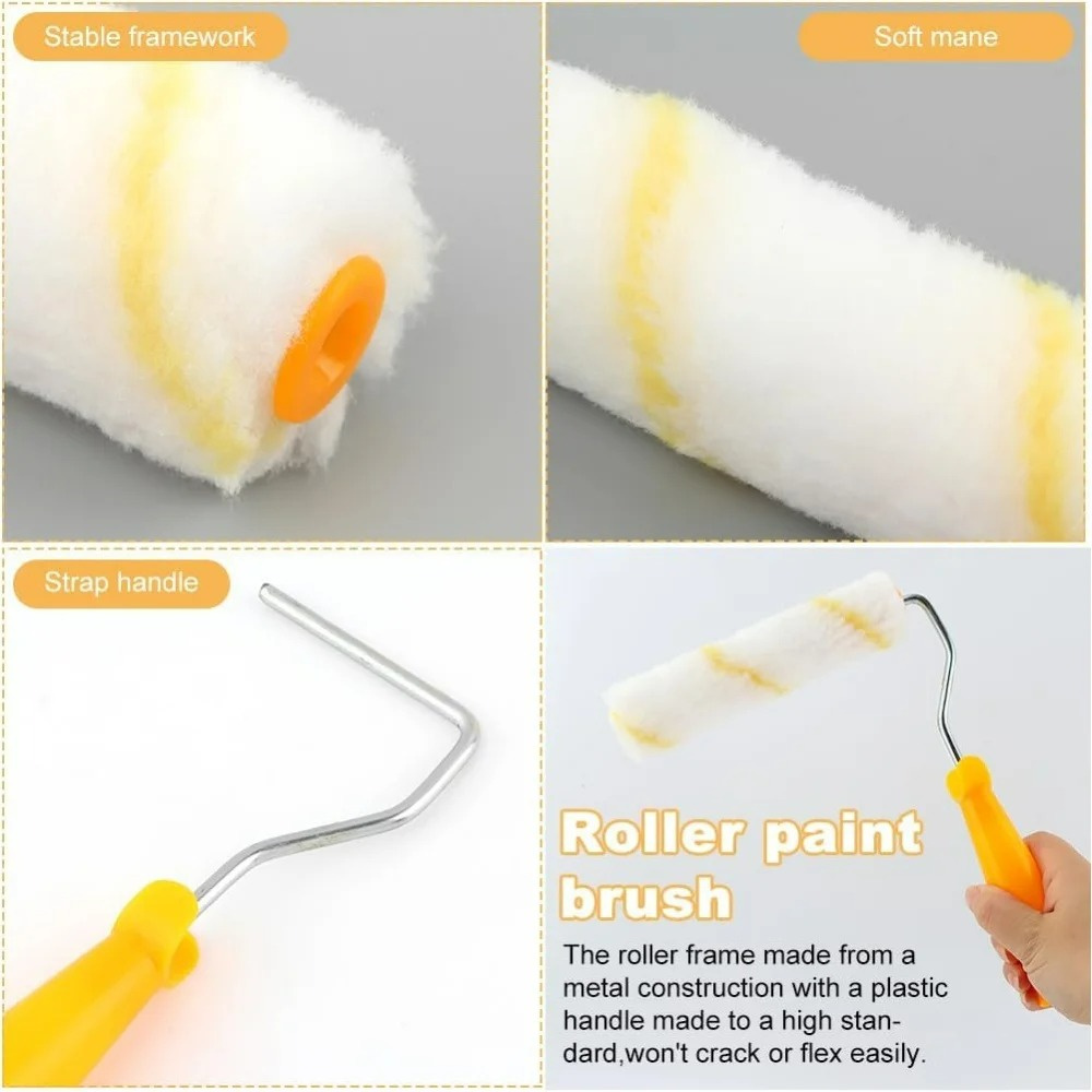 10 Stück Farbroller-Pinsel mit – Photography Techniques Bewertung und Preis
