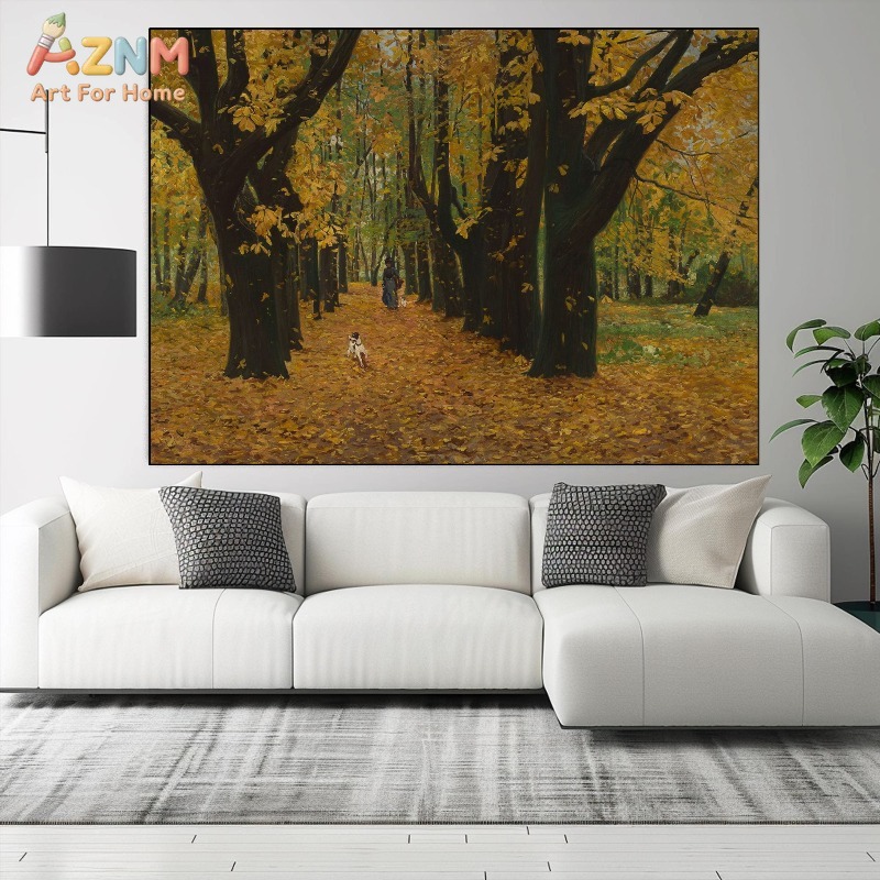AZNM Vintage Herbst-Waldlandsc – Photography Nature Bewertung und Preis