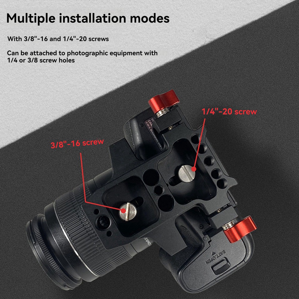 Gut verarbeitete universelle G – Camera Cage Baseplate Bewertung und Preis