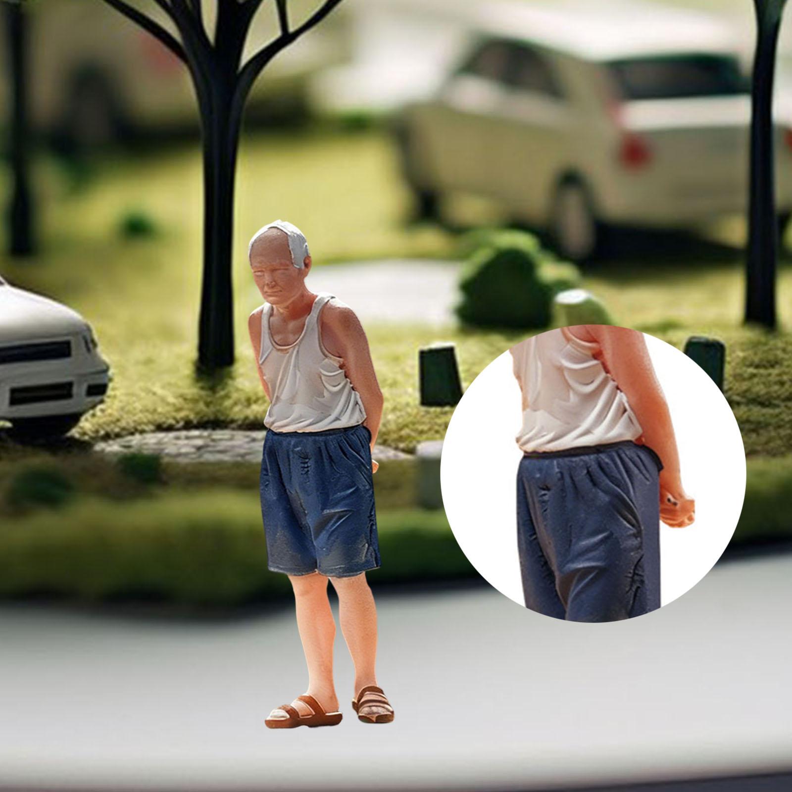 1:64 Maßstab Alter Mann Miniat – Photography Of A Man Bewertung und Preis