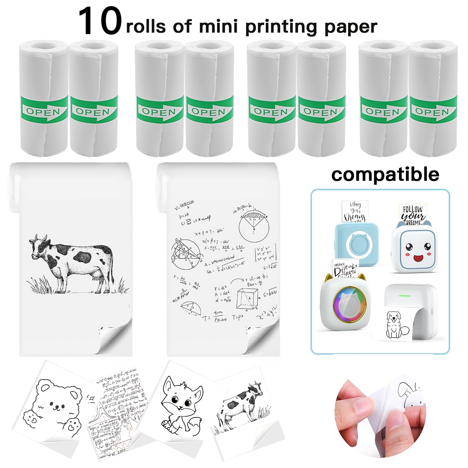 5-10-20 Rollen Mini-Druckpapie – Photography Paper Bewertung und Preis
