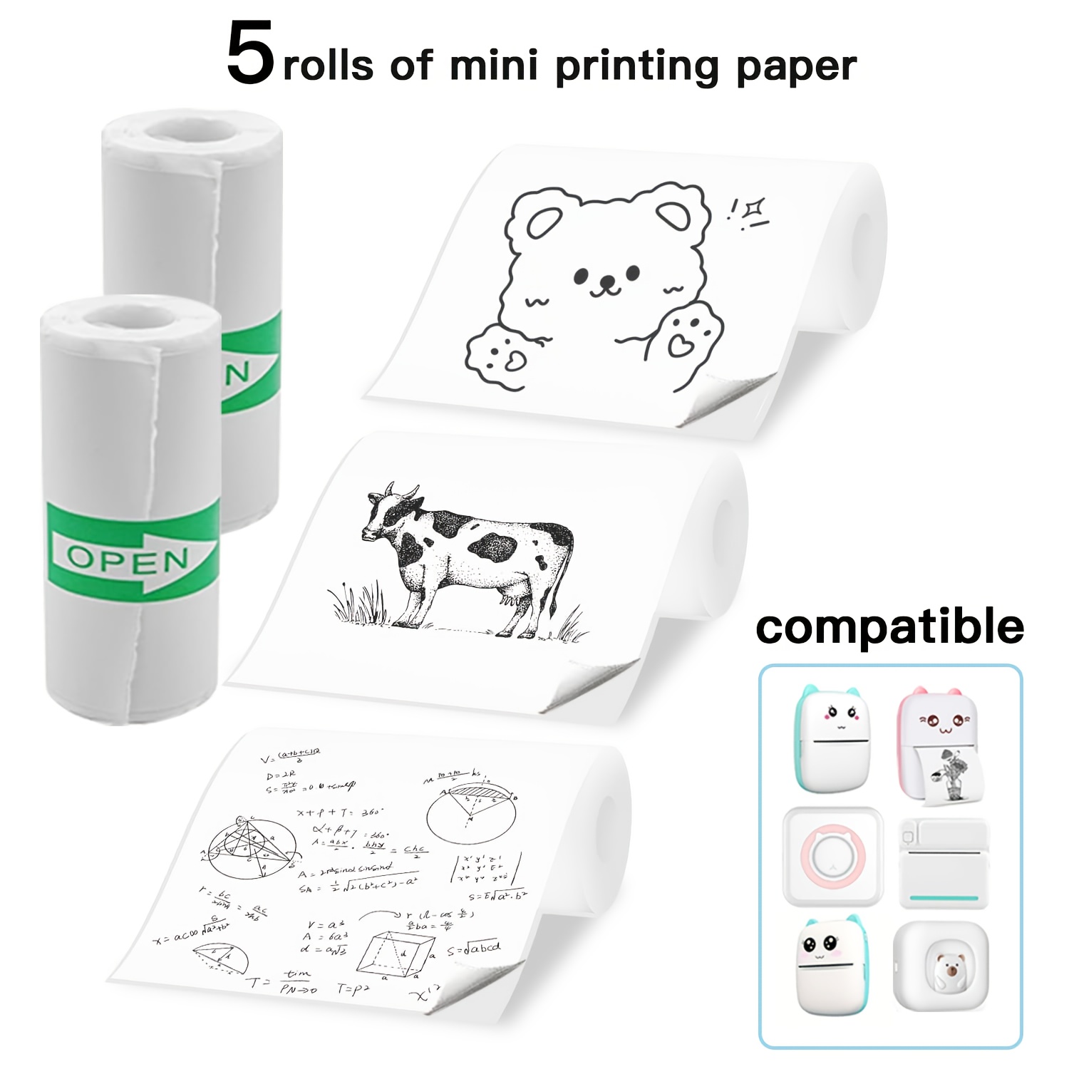 5-10-20 Rollen Mini-Druckpapie – Photography Paper Bewertung und Preis