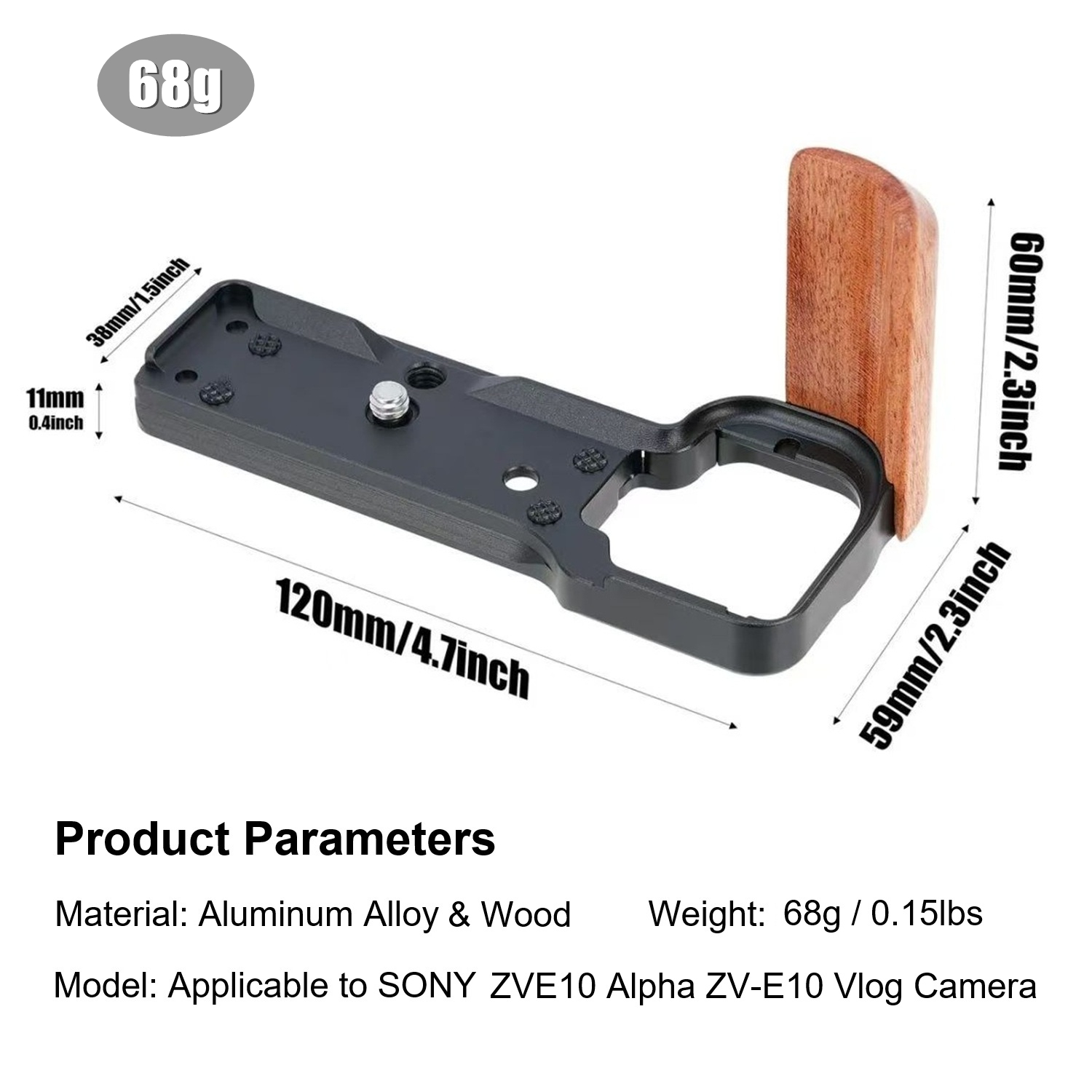 Kompatibel mit Sony Alpha ZVE1 – Camera Cage Baseplate Bewertung und Preis